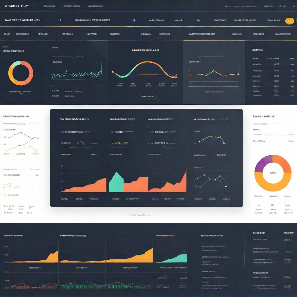 a well-organized portfolio management dashboard with charts, graphs, and key performance indicators, representing a successful investment strategy, clean and professional design × (investment strategy) 8
